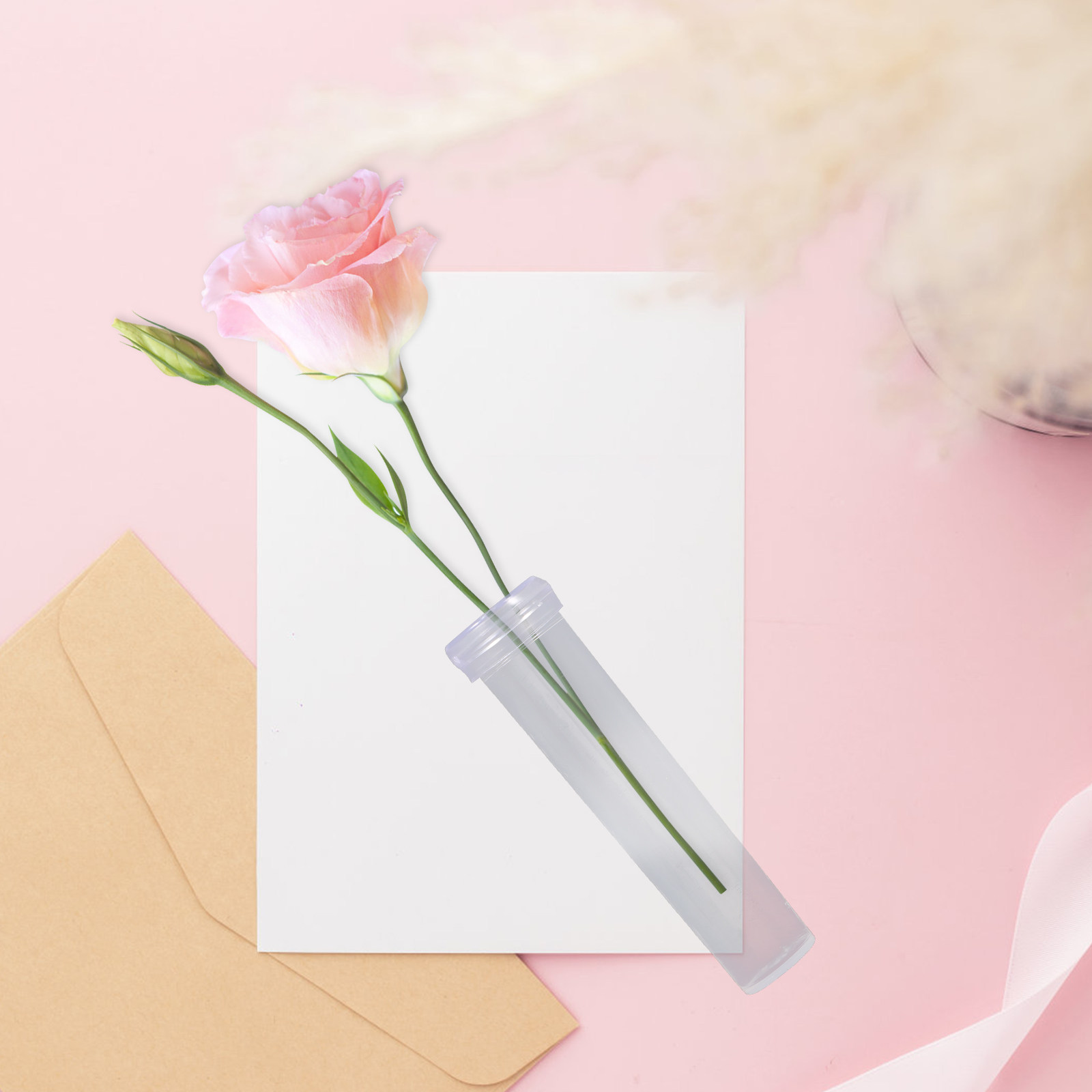 Florist Flower Supply - 100 шт. Пластиковые тубусы для хранения