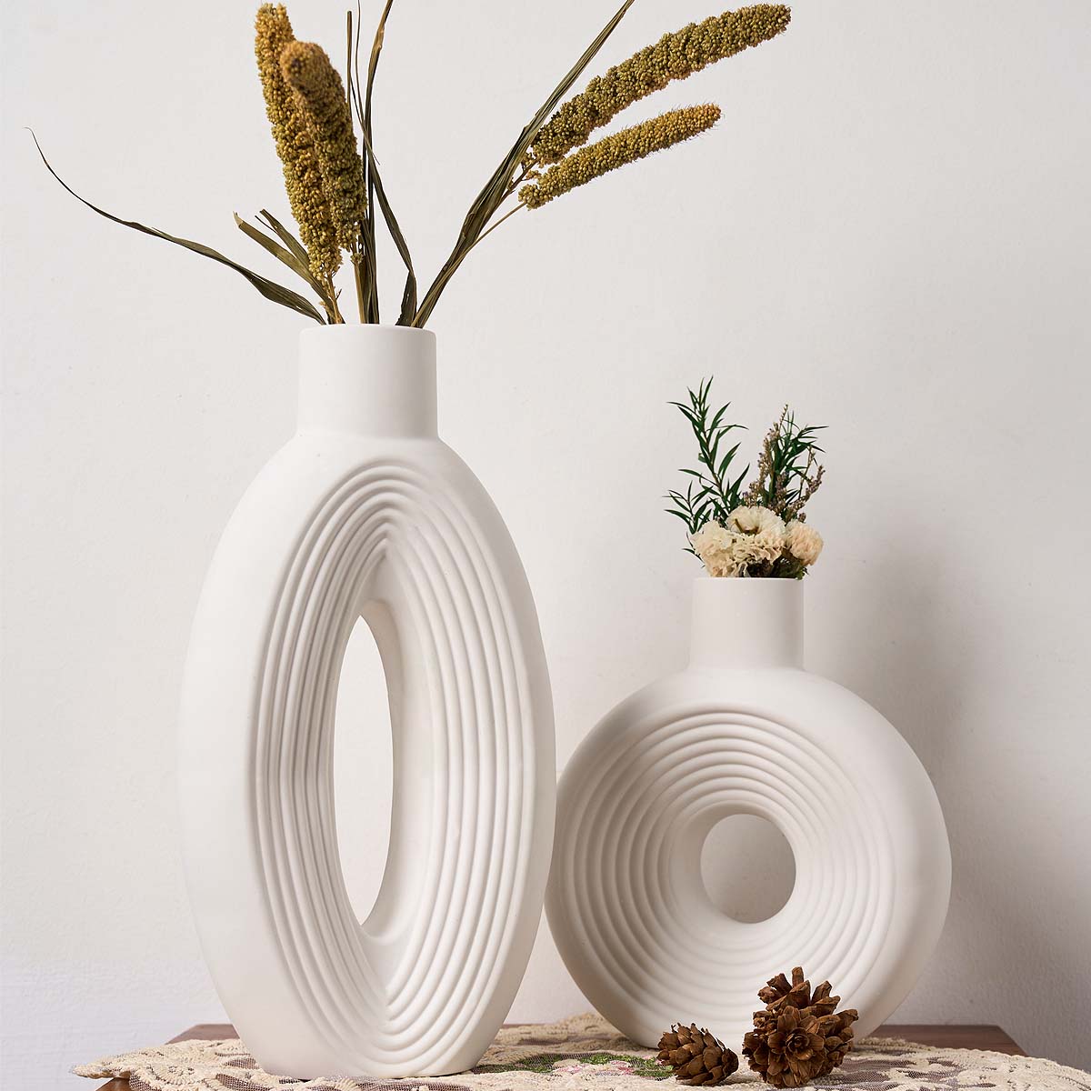 Ваза в скандинавскую полоску,  – обзор и цена Florist Supply Vases